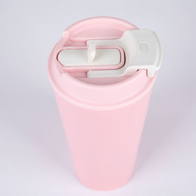 Modernes Design 350ml/500ml Farbiger Kaffeebecher Tragbare Wasserflasche aus Edelstahl