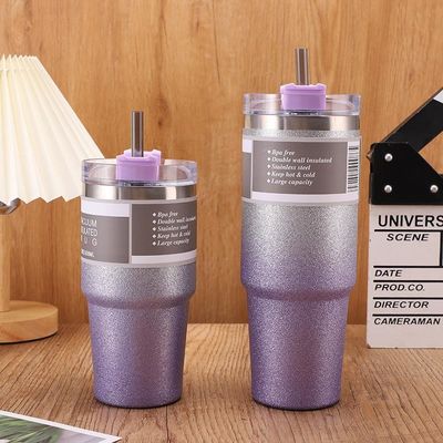20OZ 30OZ Edelstahl Wasserflasche Custom Design Farbenfrohe Sporthalm Thermosflasche