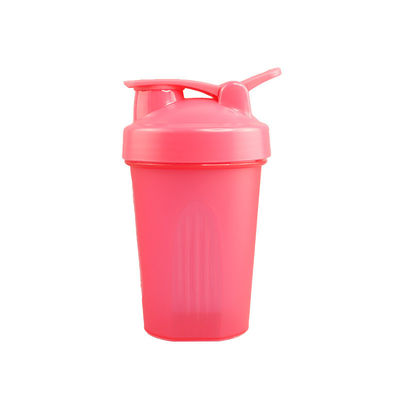 Kunden-Logo Gym Shaker 400ml 600ml Gym Sport Wasserflasche Plastik Protein Shaker Tasse