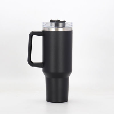 Leckdichte, tragbare, sportlich isolierte Wasserflasche mit 40oz Kapazität und modernem Design.