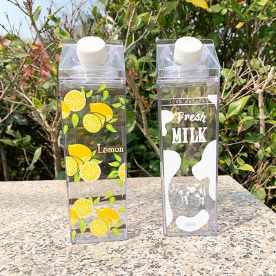 Unisex 500 ml klare Plastikflasche für das kochende Wasser