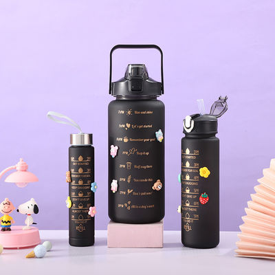 Custom Logo 3 in 1 Set Flasche 250g 120g 63g Stil Tomatodos Plastik Wasserflasche