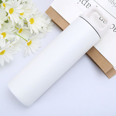 480 ml/600 ml Edelstahl Thermosflasche Doppelwand Custom Logo Portable Reise Studenten heißen Wasserkocher