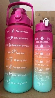 Customized Logo akzeptable lila Wasserflasche für Fitness-Enthusiasten und Sportler