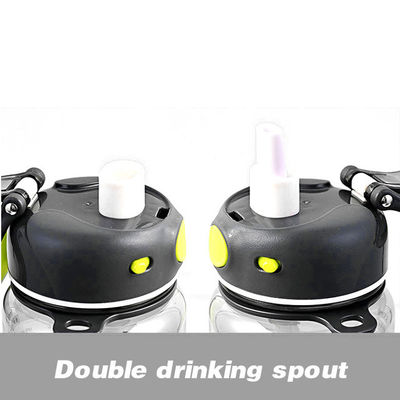 Best Custom Einzigartige Weizenhalm Plastikbecher Direkt Trinkwasserflasche für Athleten