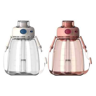 Stylische Sommerflasche für Damen mit Handgriff