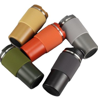 OEM/ODM Akzeptabel 450ml Hoch aussehende tragbare isolierte Edelstahl Kaffeetasse