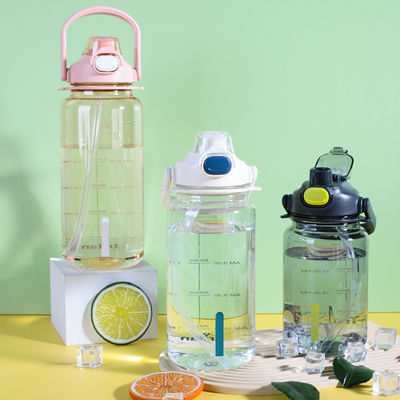 Benutzerdefiniertes Logo Akzeptabel 297g BPA-freie wiederverwendbare Wasserflaschen für Cool Gym Promotion