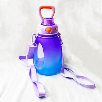 Sublimations-Wasserflasche für Wandern und Campen American Style Flip Top enthalten