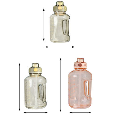 1.5L American Style angepasste Plastik-Wasserflasche für Fitness- und Sportwagenfüllung