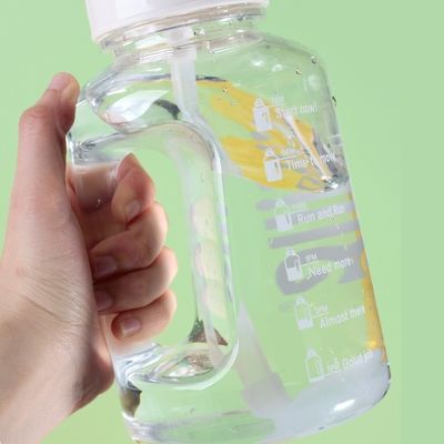 1.5L American Style angepasste Plastik-Wasserflasche für Fitness- und Sportwagenfüllung