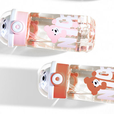 Zeichentrickfilm-Design-Stil Tritan Plastik-Wasserflasche für Kinder zur Schule zu nehmen