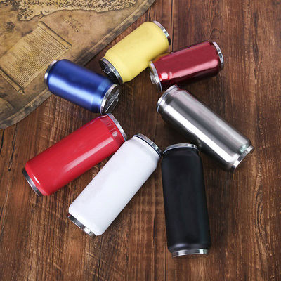 American Style Edelstahl Cola kann Flasche Vakuum Thermoskannen Wasser Cokes Flasche