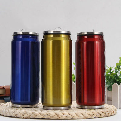 American Style Edelstahl Cola kann Flasche Vakuum Thermoskannen Wasser Cokes Flasche