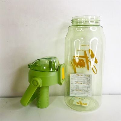 Wasserflasche für die Infusion von Reisegütern 1000 ml Tritan Sport Plastikteebeutel Infusionsflasche