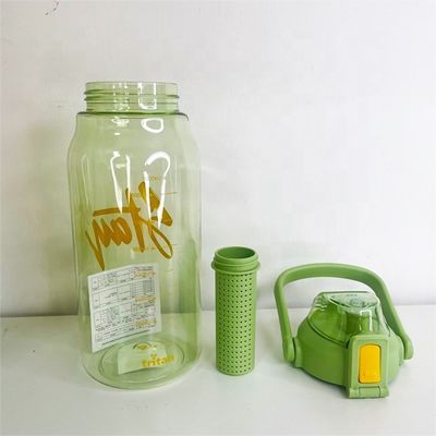 Wasserflasche für die Infusion von Reisegütern 1000 ml Tritan Sport Plastikteebeutel Infusionsflasche