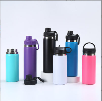 Benutzerdefiniertes Logo 32oz/1L Minimalist Design Stil Edelstahl Wasserflasche für tragbare