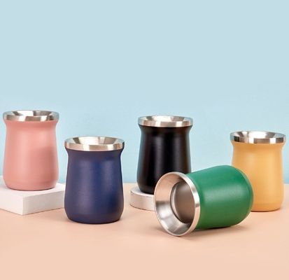 12 oz Edelstahlflasche Isolierte Farbige undicht Reisebüro Kaffeetasse