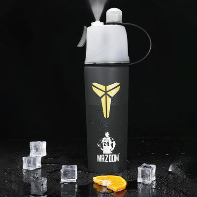 Unisex Outdoor Reisen Cool Radfahren Doppelwand 600ml Plastikbecher Isolierte Flasche