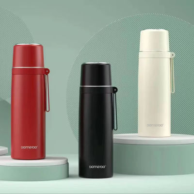 500 ml Edelstahl-Wasserflasche Tragbare Doppelwand-Wasserbecher für alle