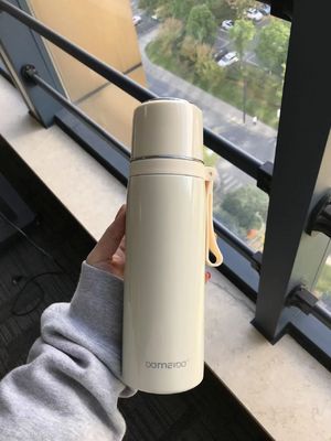 500 ml Edelstahl-Wasserflasche Tragbare Doppelwand-Wasserbecher für alle
