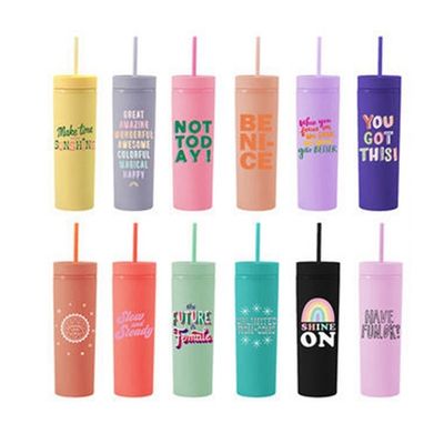 Mehrere Designstile 16oz Lebensmittelqualität Plastik-Wasserflaschen für Tumbler