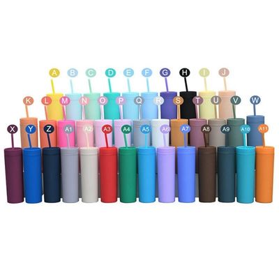 Mehrere Designstile 16oz Lebensmittelqualität Plastik-Wasserflaschen für Tumbler
