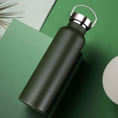500 ml/600 ml/750 ml angepasste Wasserflasche aus Edelstahl für isolierte Sportflaschen