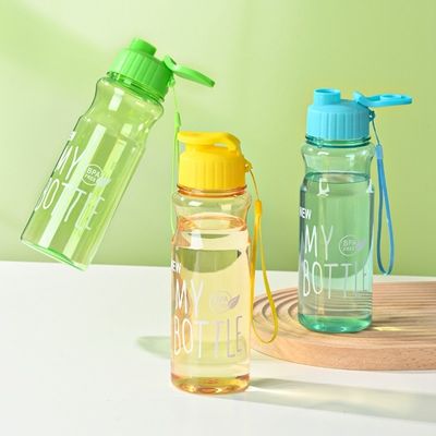 500 ml transparenter PET-Kaltwasserbecher perfekt für Outdoor-Sport und kochendes Wasser