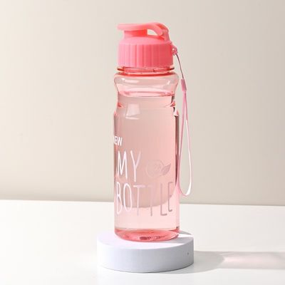 500 ml transparenter PET-Kaltwasserbecher perfekt für Outdoor-Sport und kochendes Wasser