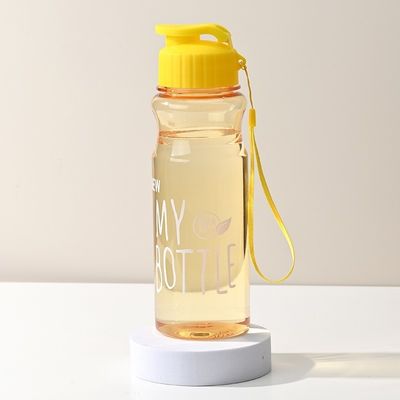 500 ml transparente PET-Plastik-Klarwasserflasche für die Außenhydratation