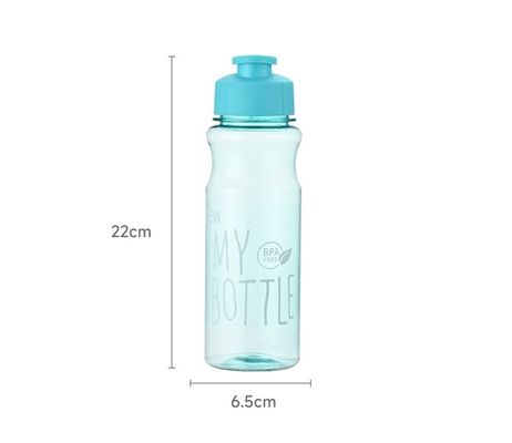 500 ml transparente PET-Plastik-Klarwasserflasche für die Außenhydratation