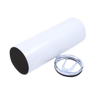 20oz/30oz angepasste Farbe Sublimation Leere Edelstahl dünne gerade Tumbler Tassen mit Stroh
