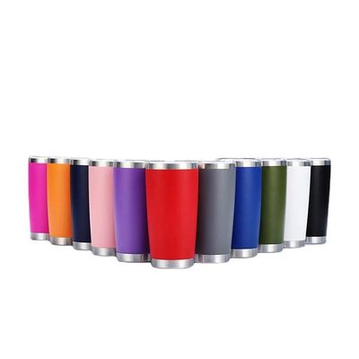 20oz Doppelwand aus Edelstahl Vakuum-Glas mit Deckel