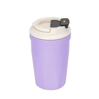 Kaffeebecher aus Edelstahl 420 ml isolierte, maßgeschneiderte Reiseglasflasche mit undichtem Deckel