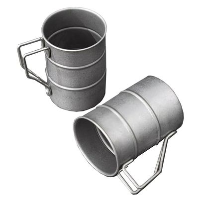 Portable 304 Edelstahl Biermug Wasserflasche mit Griff minimalistischen Design Stil
