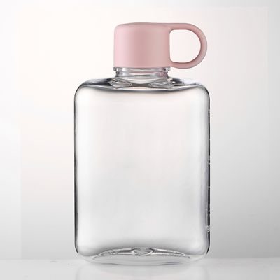 Anpassungs-Logo akzeptabel 500ML 360ML Rechteck Form Quadrat Wasserflaschen für Outdoor-Sportarten
