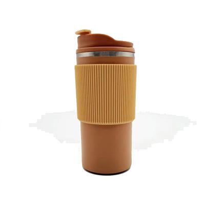 450 ml tragbare gerade Tasse Doppelvakuum Isolierte Edelstahl Reise Kaffeetasse