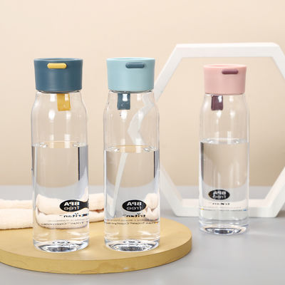 550 ml Bpa freier, lecksicherer Deckel, wiederverwendbarer Getränk, Tritan-Wasserflasche, ideal zum Laufen
