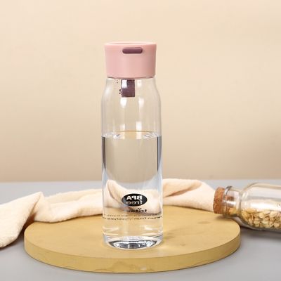 550 ml Bpa freier, lecksicherer Deckel, wiederverwendbarer Getränk, Tritan-Wasserflasche, ideal zum Laufen