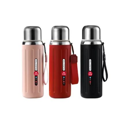 Hot Custom Logo 600ml Edelstahl Thermosbecher geeignet für Studenten und im Freien