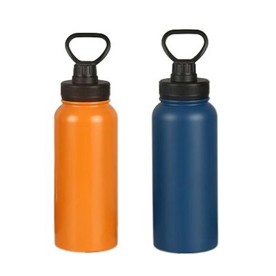 Direkt tragbare Vakuumisolierte Sportflaschen aus Edelstahl 1000 ml mit Griff