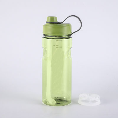 TOUR Customized Logo Quadrat geformte Getränkeflasche Gefroren undicht Plastikquadrat Wasserflasche