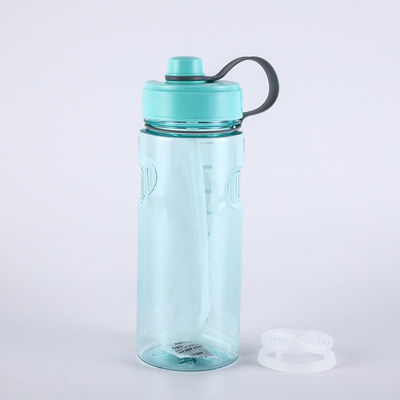 TOUR Customized Logo Quadrat geformte Getränkeflasche Gefroren undicht Plastikquadrat Wasserflasche