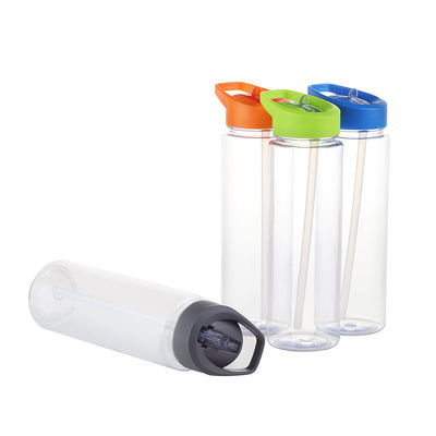 750 ml Transparente Kunststoff-Sport-Reisewasserflasche zum Kochen von Wasser
