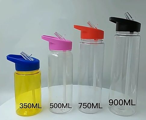 750 ml Transparente Kunststoff-Sport-Reisewasserflasche zum Kochen von Wasser