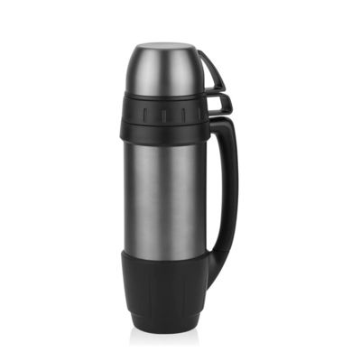 Individuell angepasste 1200ml Fitness-Wasserbecher Tragbare Thermosflasche aus Edelstahl für Sport