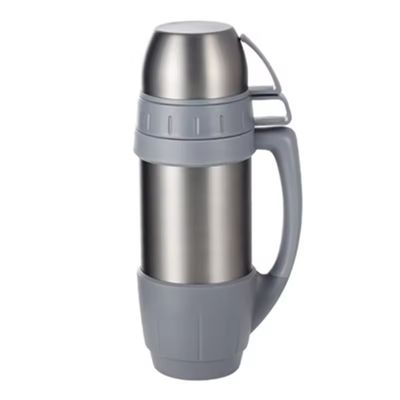 Individuell angepasste 1200ml Fitness-Wasserbecher Tragbare Thermosflasche aus Edelstahl für Sport