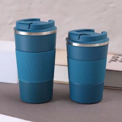 380 ml/510 ml Doppelwand Vakuumbecher aus Edelstahl für isolierte Reisen und heißen Kaffee