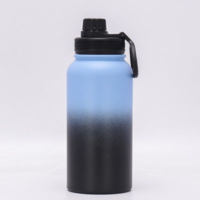Vakuumflasche 1000 ml große Flasche aus Edelstahl für den Außenbereich und den Strand